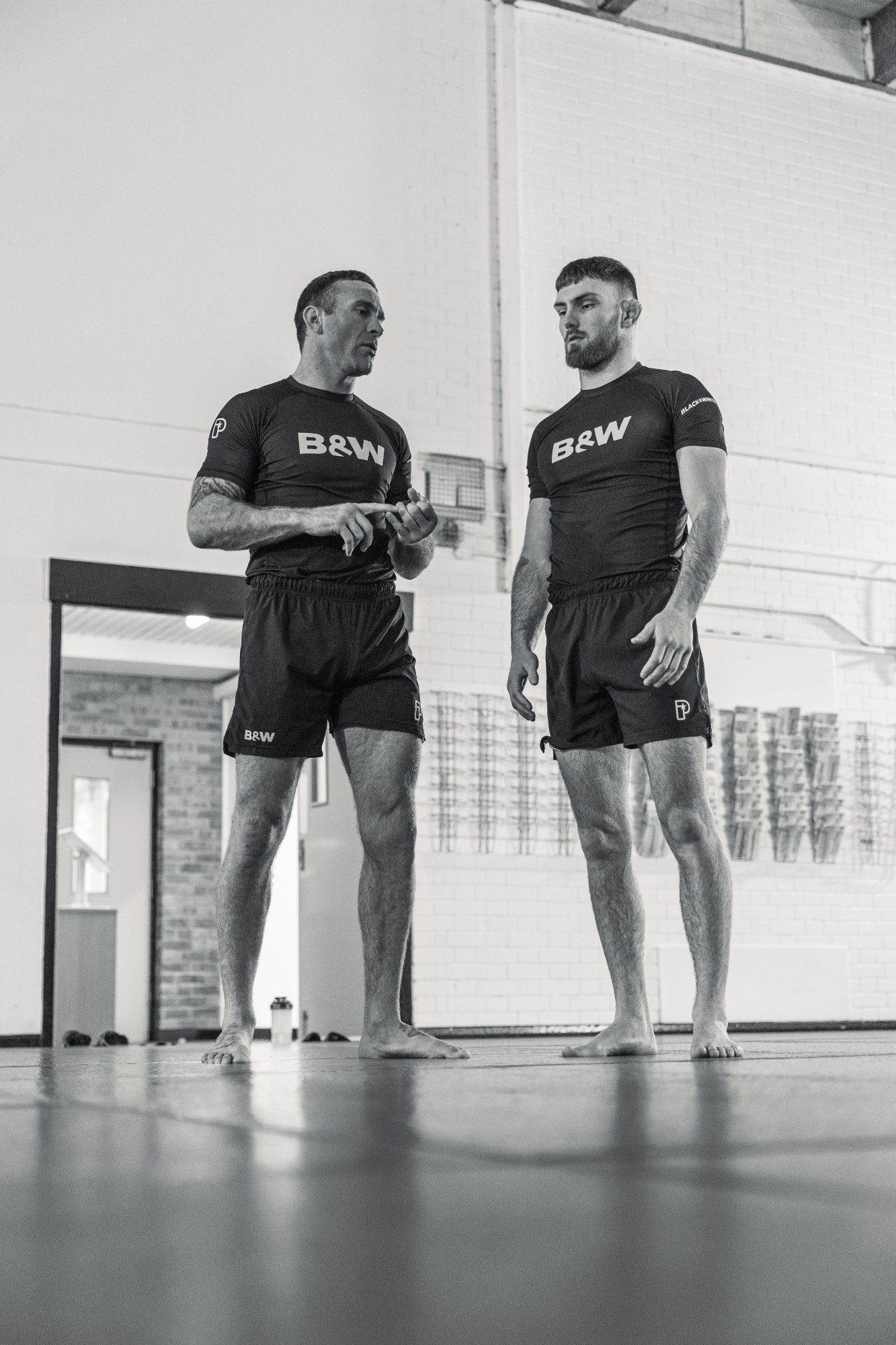 Luke Chamberlain coaching his team