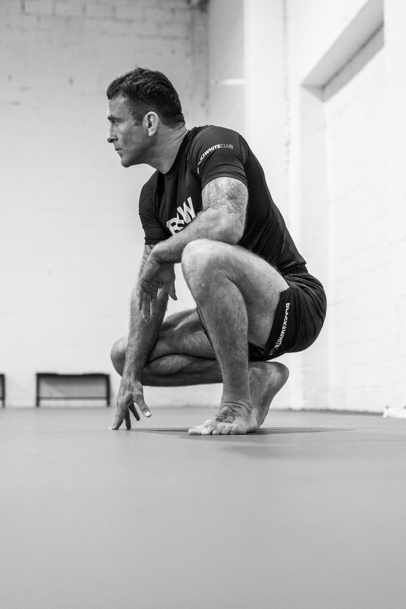 Luke Chamberlain on the mats